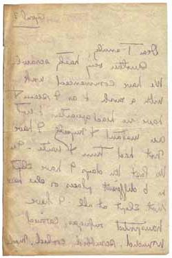 埃莉诺·“诺拉”·索尔顿斯托尔给家人的信，1918年4月3日 