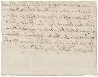 来自James 道尔顿并由Thomas Prince签署的利记APP官网手机版Mindoe(一个被奴役的人)的收据和协议, 1753年10月24日 