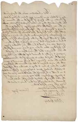 威廉·克拉克与埃比尼泽·格里格斯签订的利记APP官网手机版罗宾(一个奴隶)的契约, 1747年10月24日 