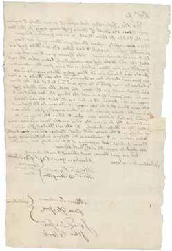 Letter from Abraham Peirce and others from Waltham, Massachusetts, regarding Phelix Cuff`s service in the militia, 17 August 1780 