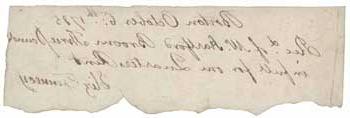 Receipt from Elizabeth Fennecy to Hartford Broom, 6 October 1785 